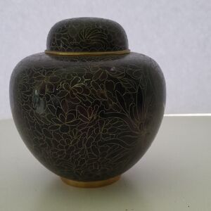 Chinese Cloisonne Ginger Jar